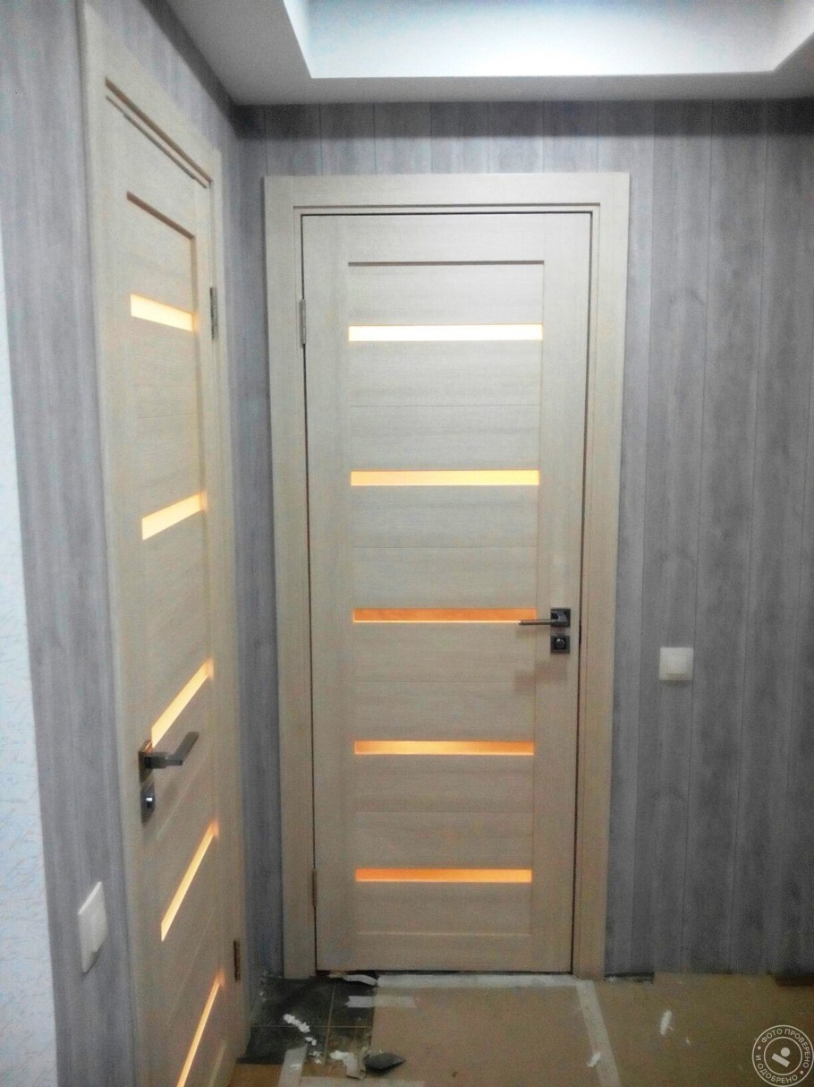 Установленные двери