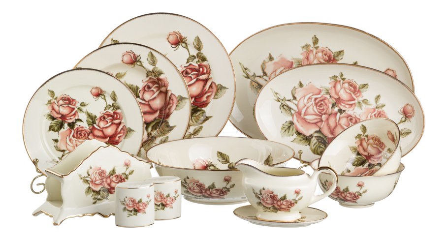 Столовый сервиз Лефард корейская роза
