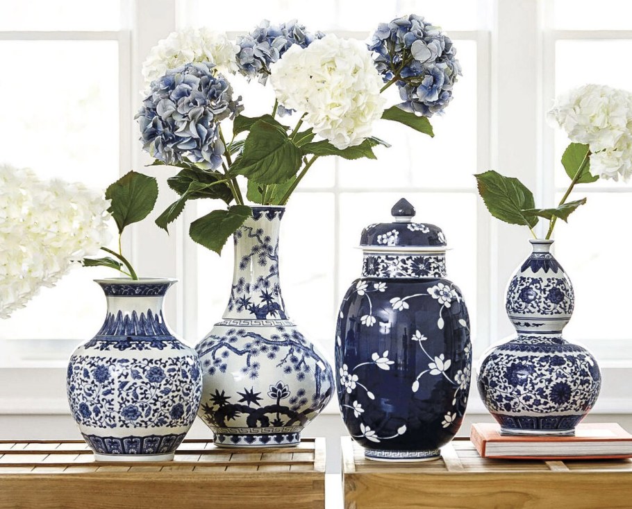 Китайские вазы в интерьере