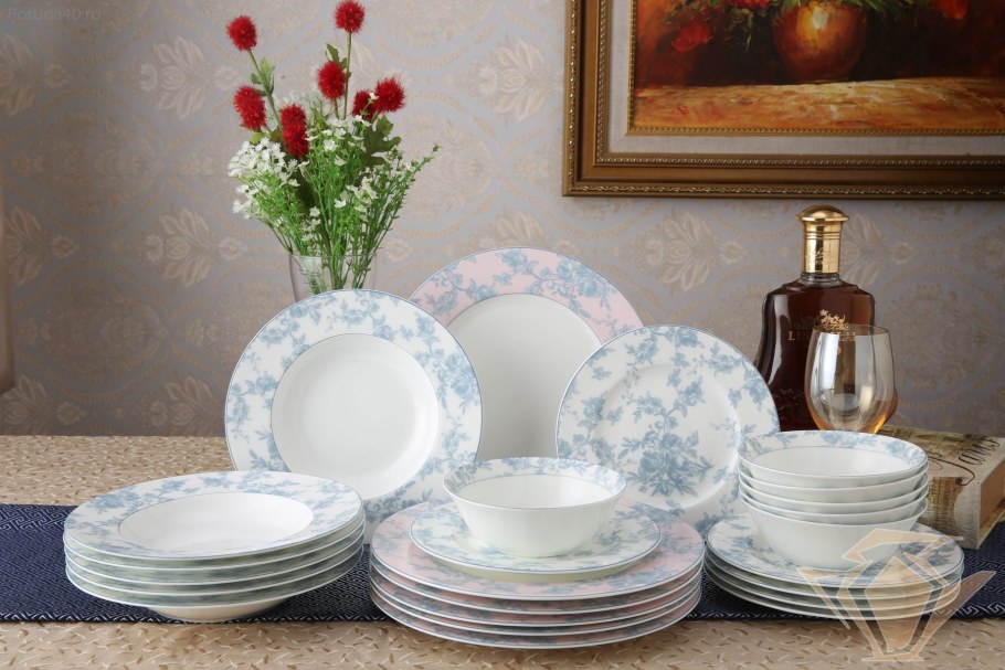 Посуда Жардан Блю столовый сервиз