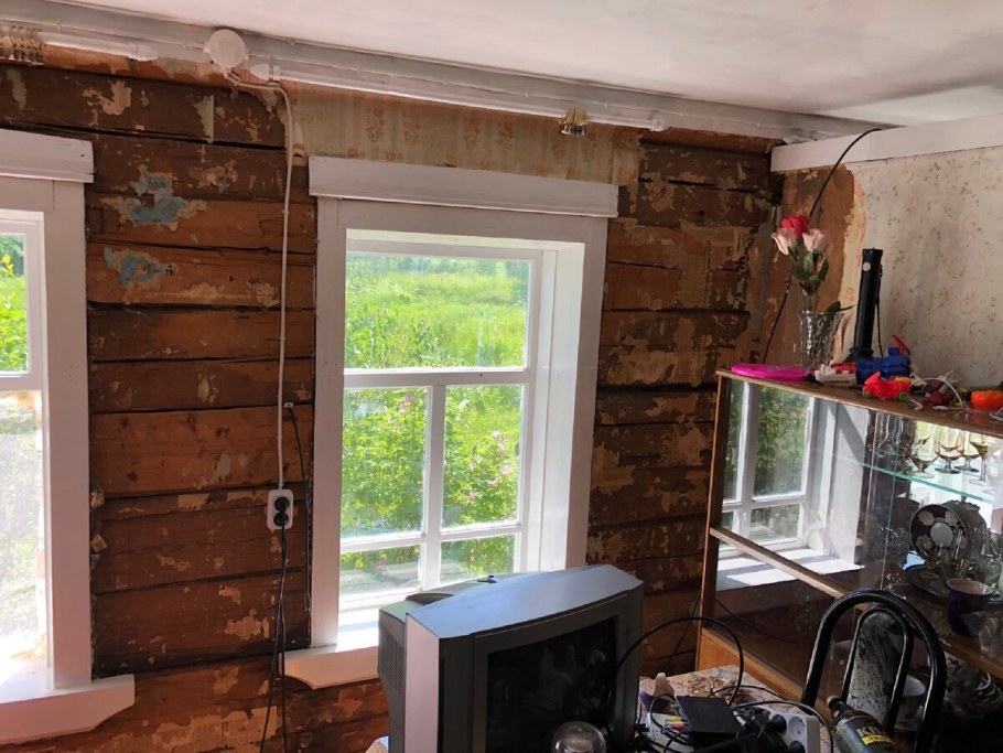 Отремонтированный дом в деревне