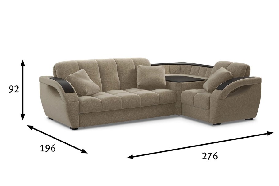 DREAMART Манхэттен диван угловой