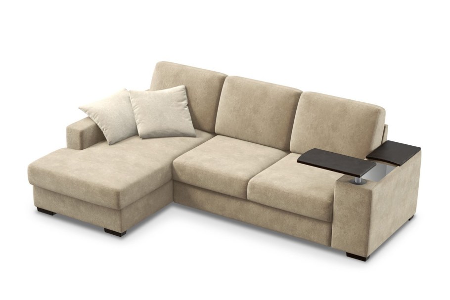 Еврочехол на диван с оттоманкой