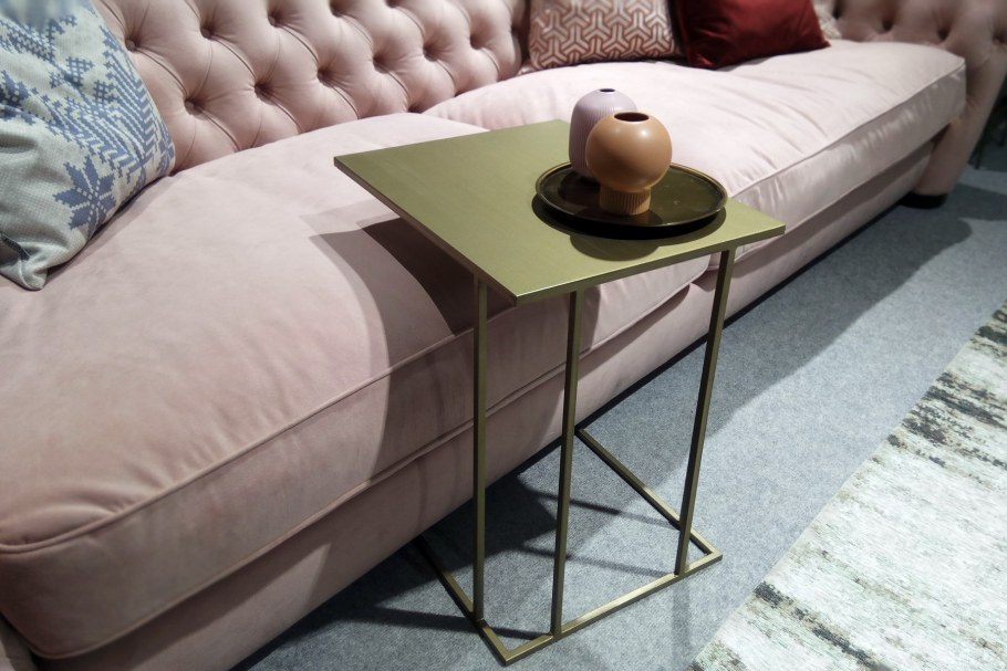 GLADOM гладом стол сервировочный, черный45x53 см