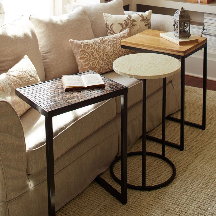 Придиванный столик лофт