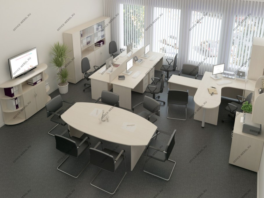 Планировка кабинета в офисе