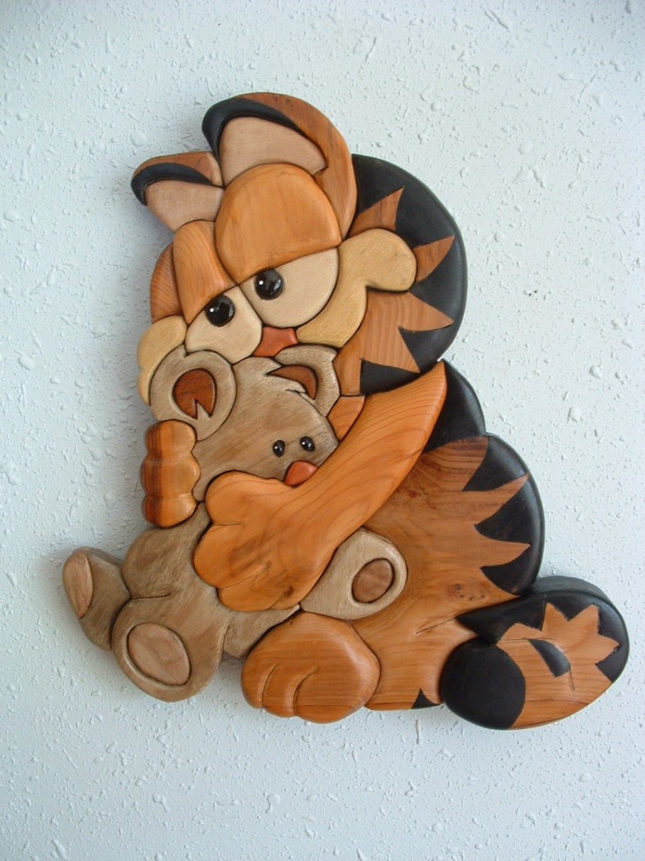 Мозаика интарсия Совы