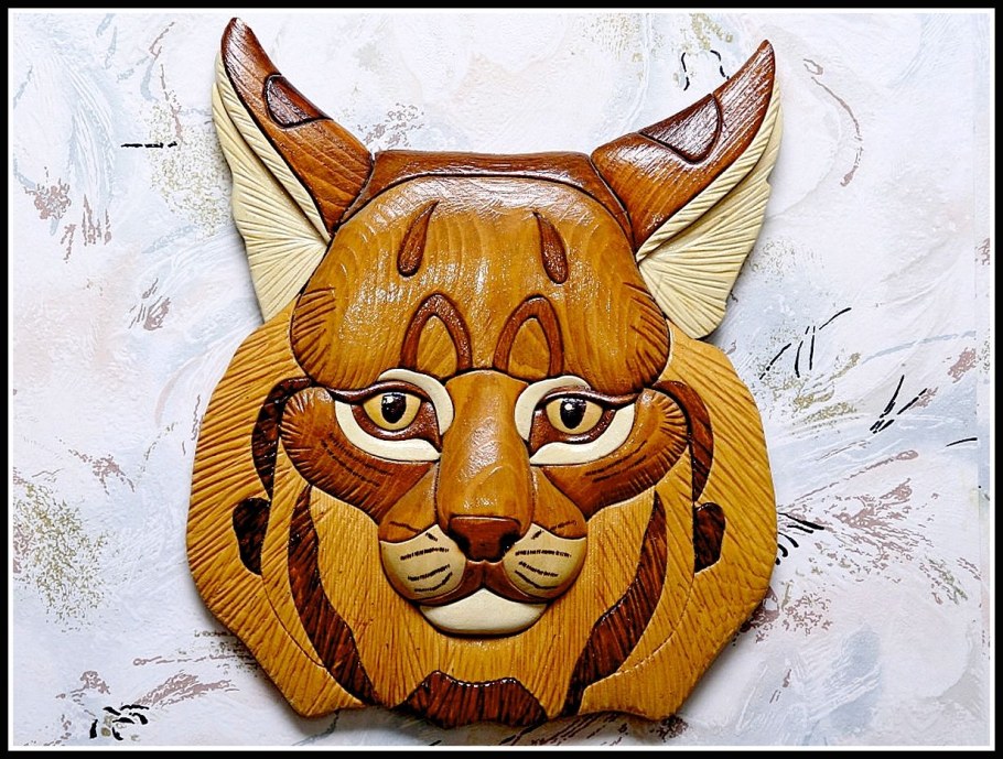 Интарсия мозаика в дерево