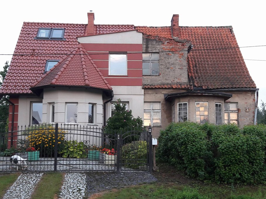 Реконструкция половины дома