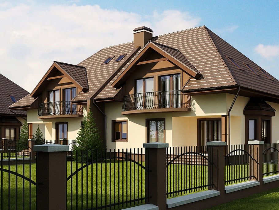 Проект дуплекс 200 м