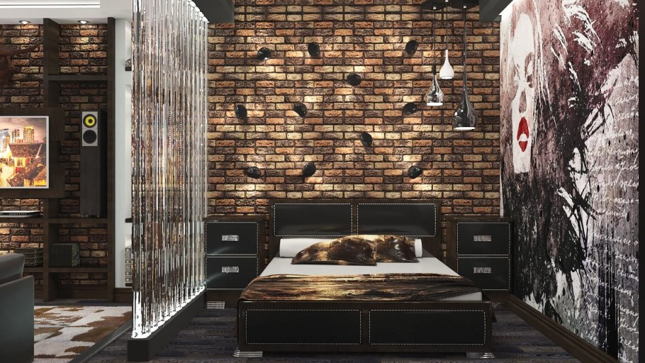 Фотообои на стену в стиле лофт