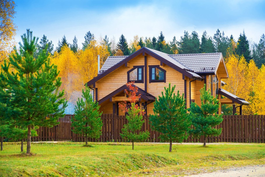 Коттеджный поселок у реки Боровский район