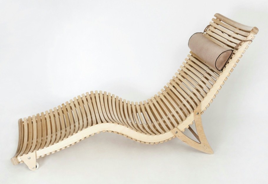 Шезлонг Lounge Armchair DIY кресло чертеж