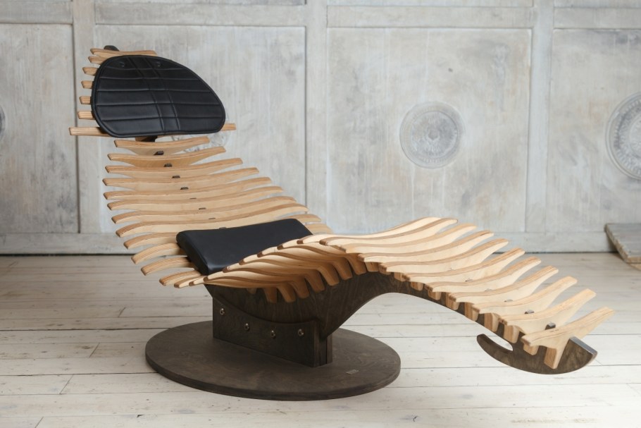 Лежак для бани деревянный