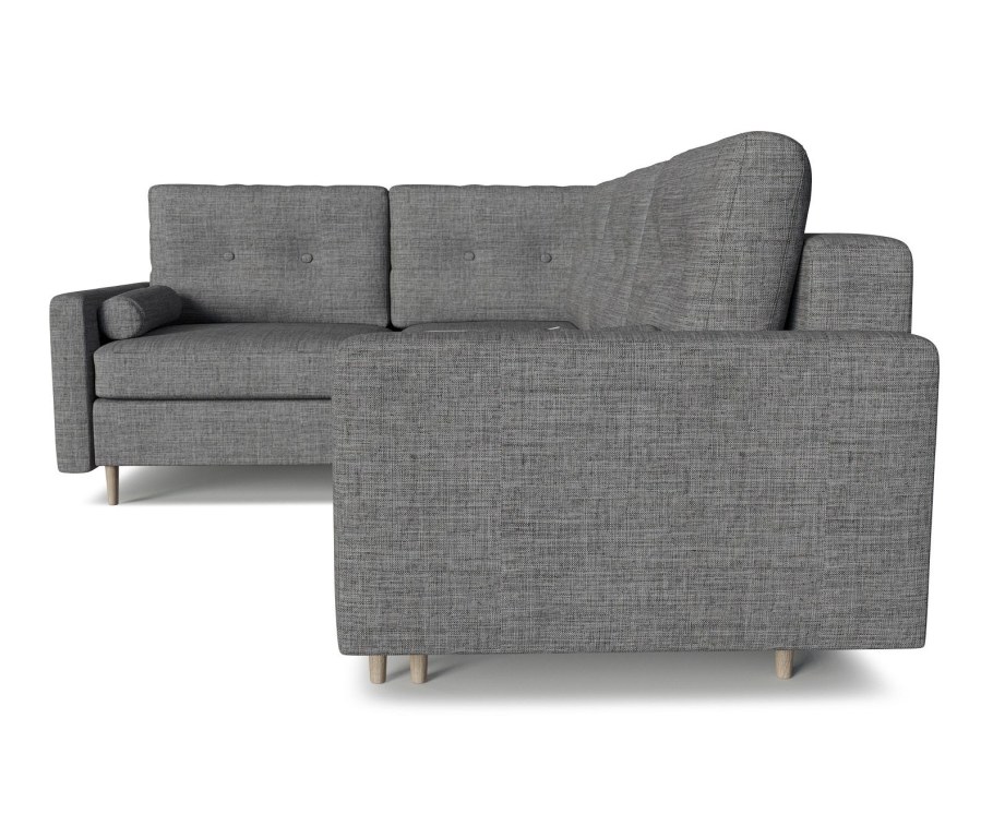 Угловой диван Белфаст серый