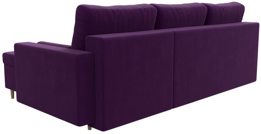 Угловой диван София, коричневый, артикул 106286