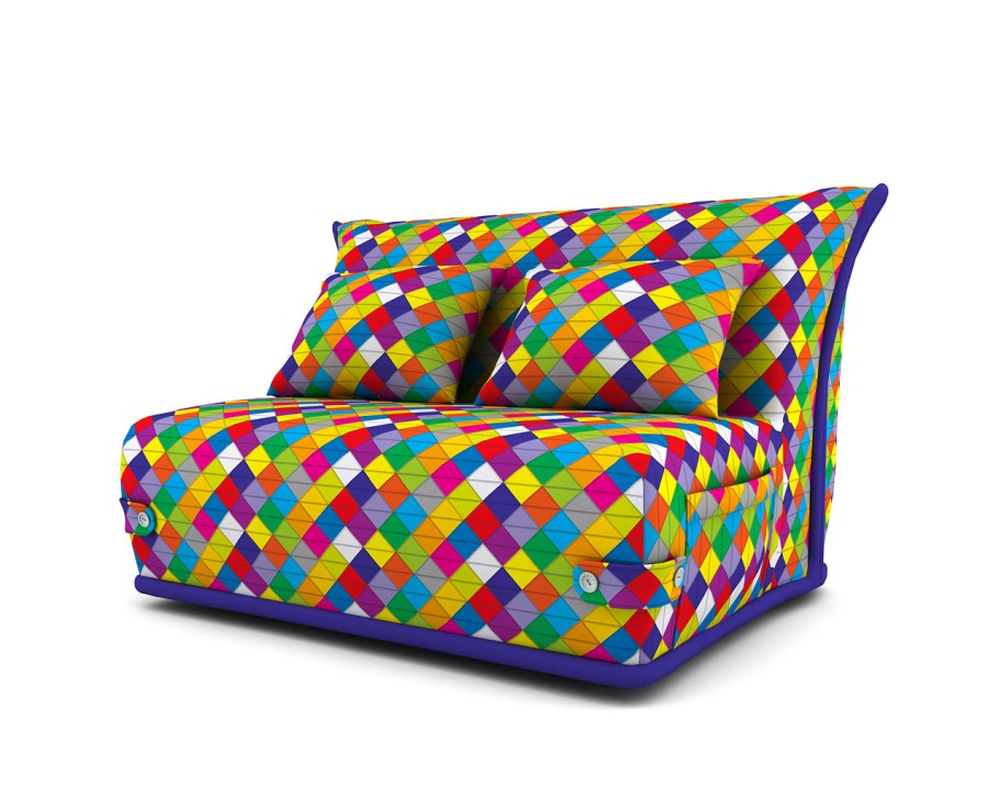 Диван аккордеон без подлокотников 140н