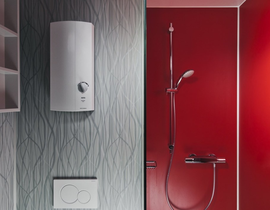 Ванная комната с газовой колонкой