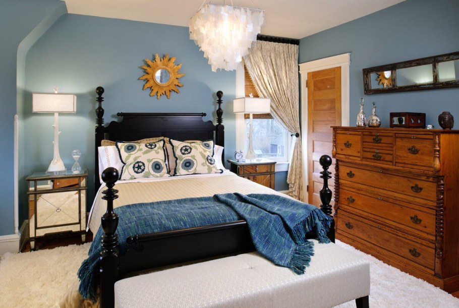 Спальня в разных стилях