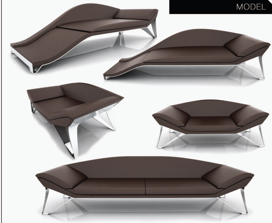 Футуристический диван