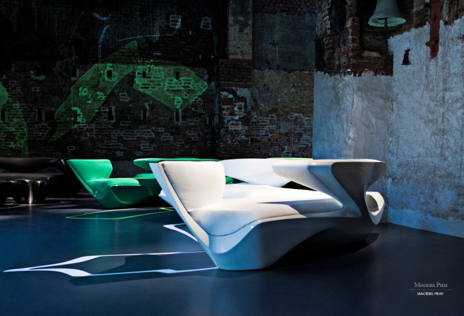 Диван из металла