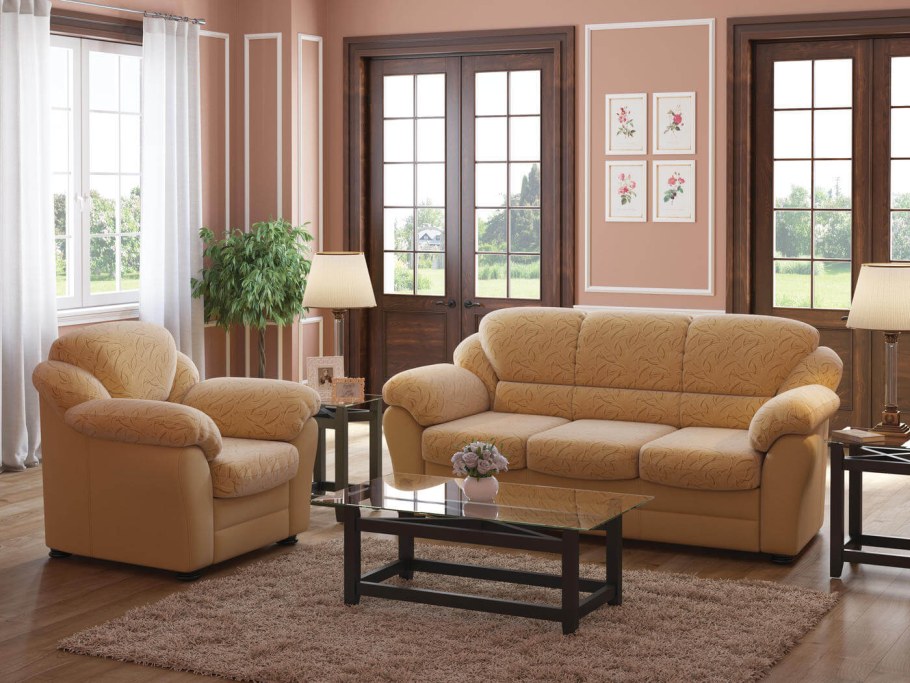 Угловой диван респект