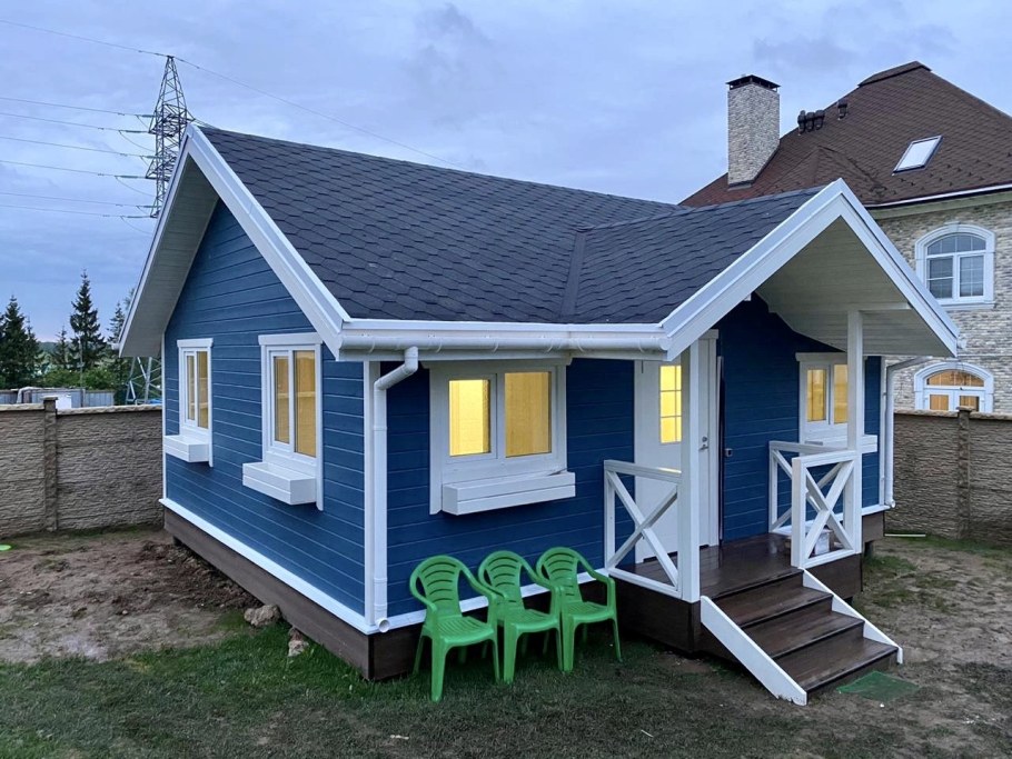 Цвета скандинавских домов