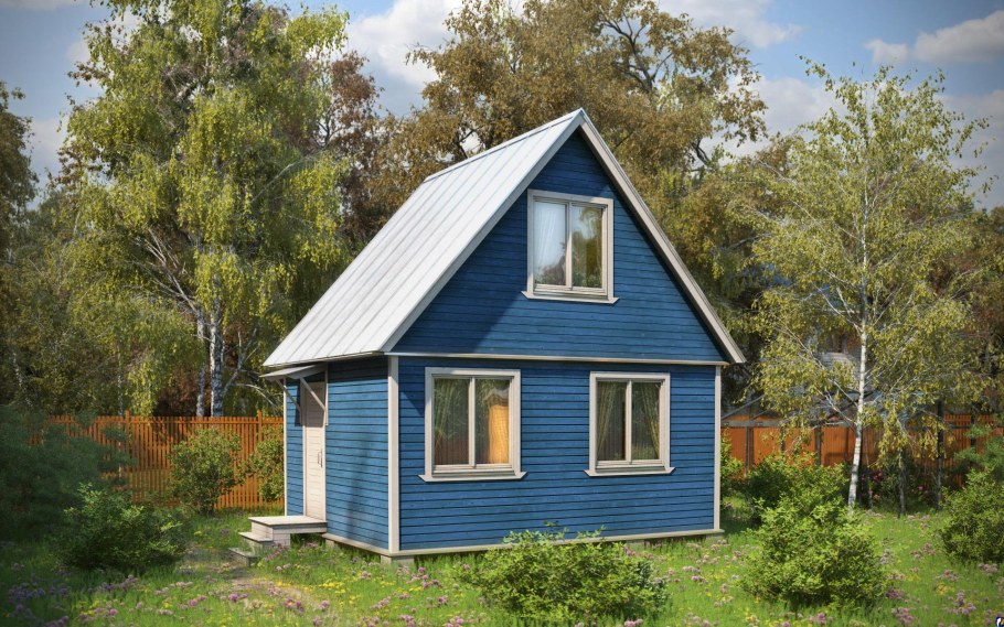 Деревянная дача