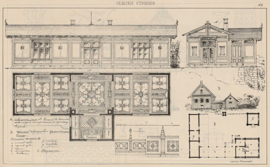 Планировка купеческих домов 19 века