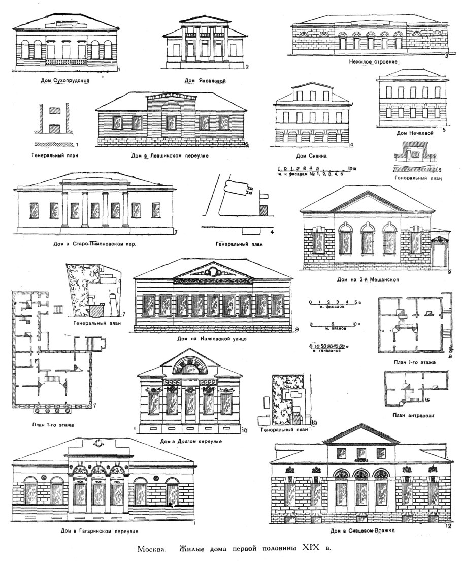 Мезонин архитектура чертеж