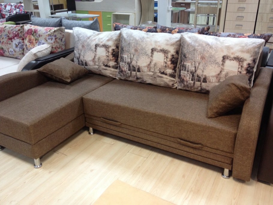 Угловой диван Виктория 2-1 комфорт компакт