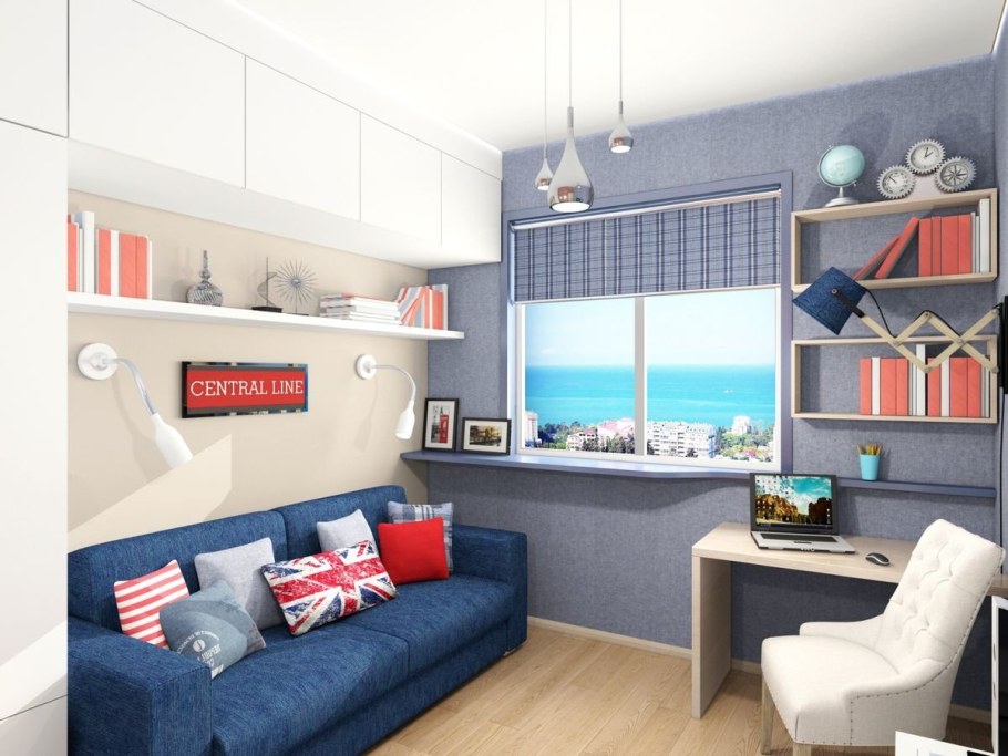 Планировка комнаты для двух подростков