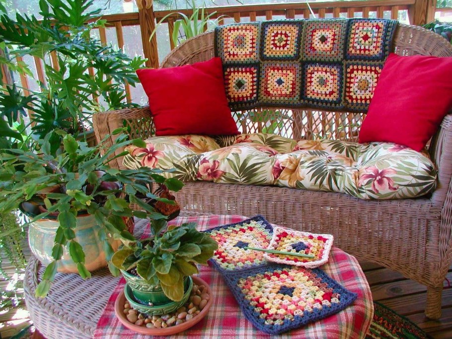 Вязаная мебель