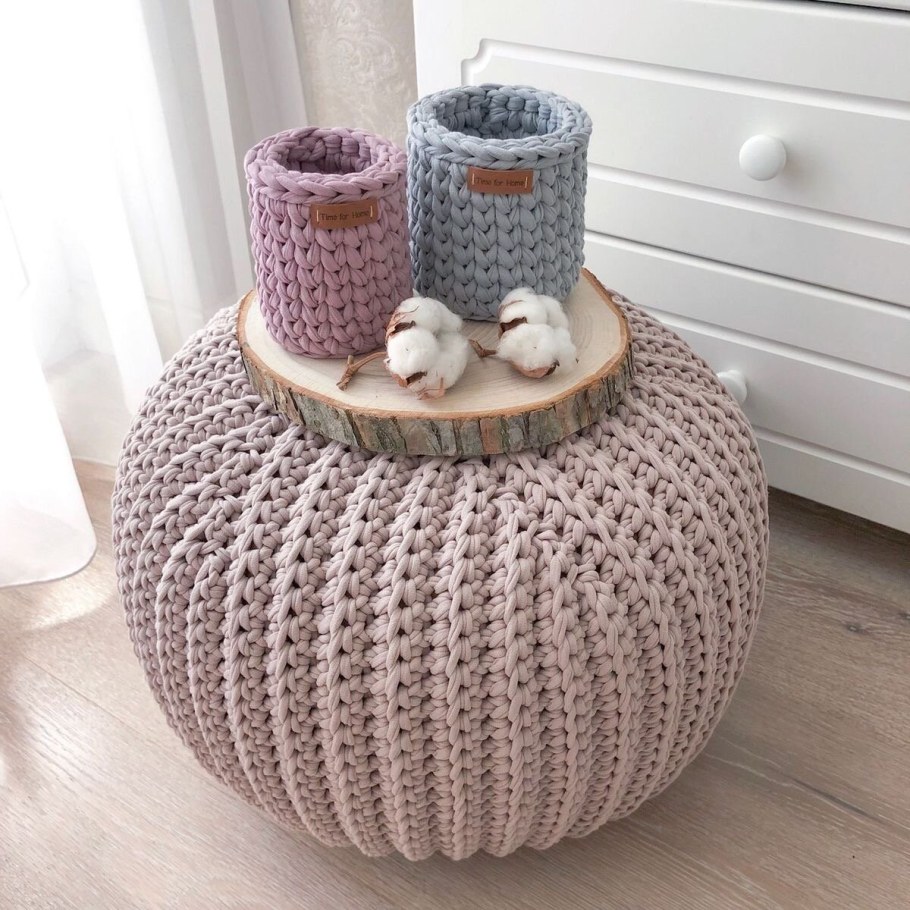 Интерьерные вещи крючком