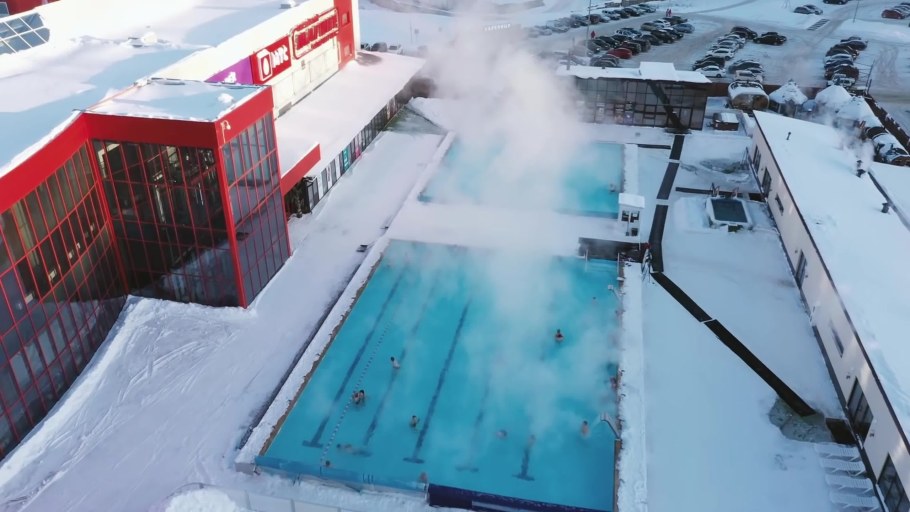 Термы Воткинск зимой