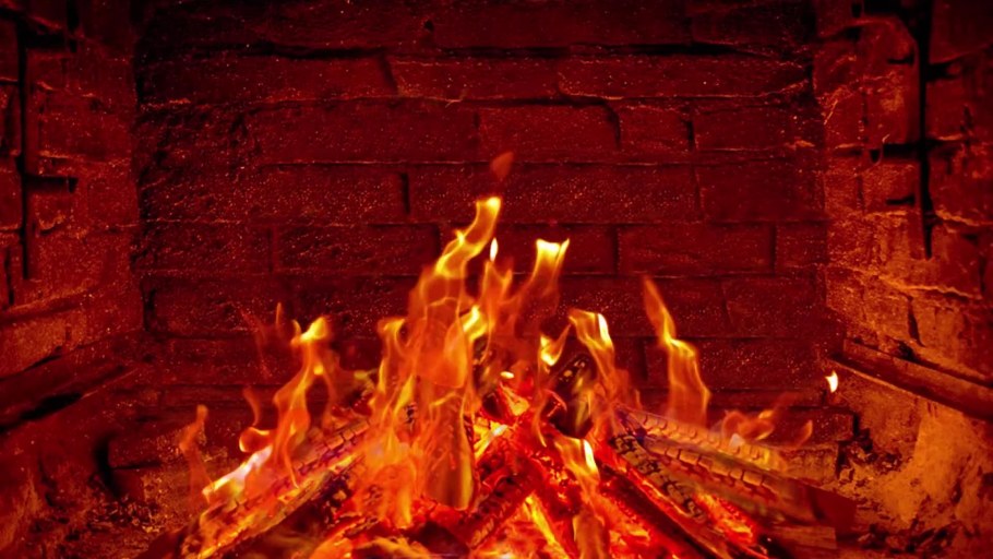 Огонь в камине
