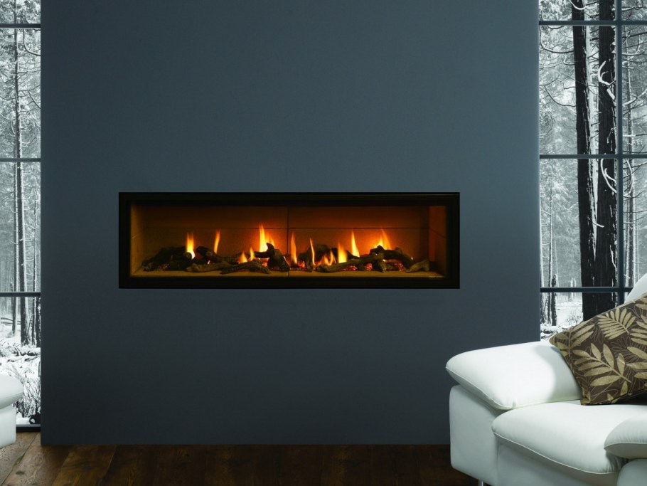 Биокамин в скандинавском интерьере