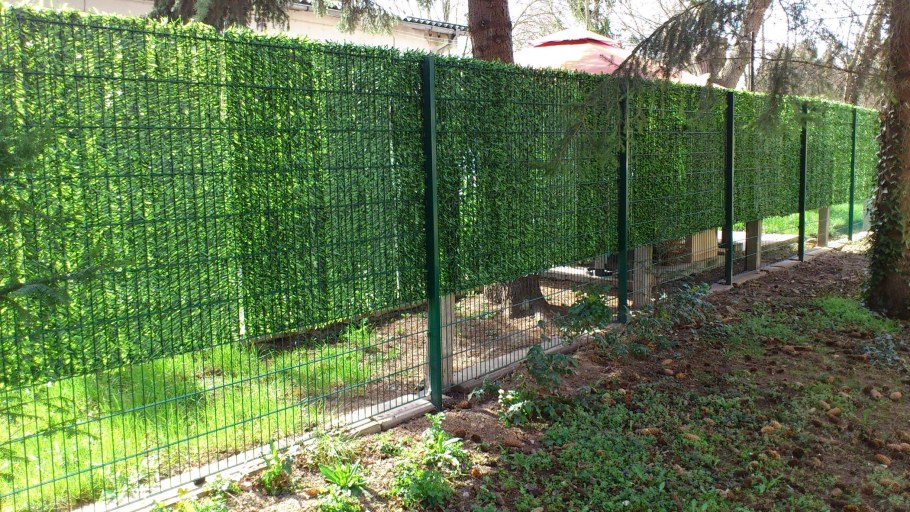 Забор сетка рабица
