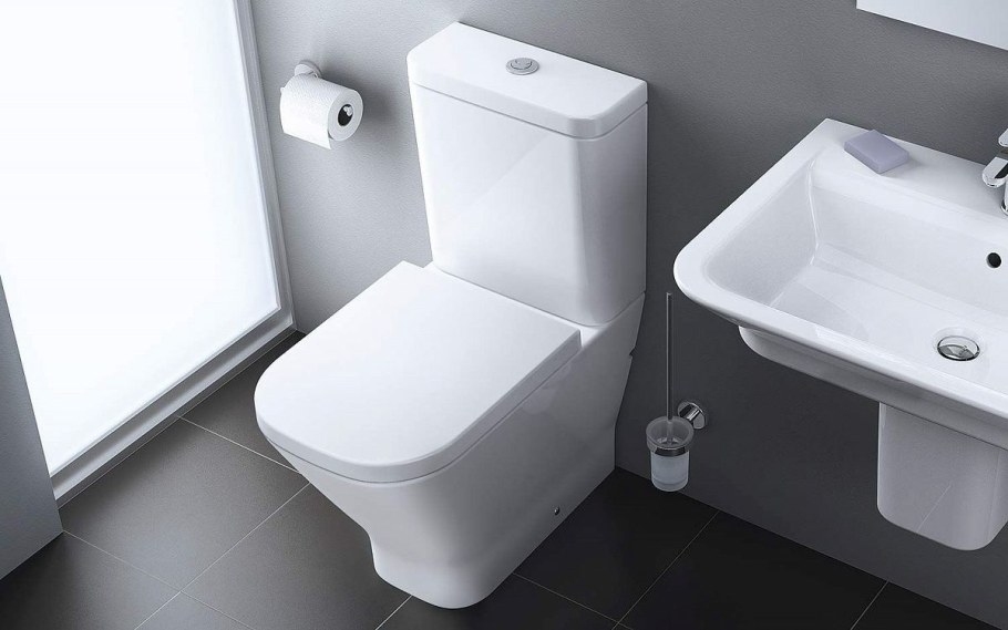 Унитаз напольный Roca gap clean Rim 34273700h с бачком