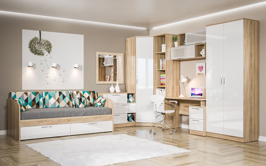 Кровать Стокгольм Сканд мебель