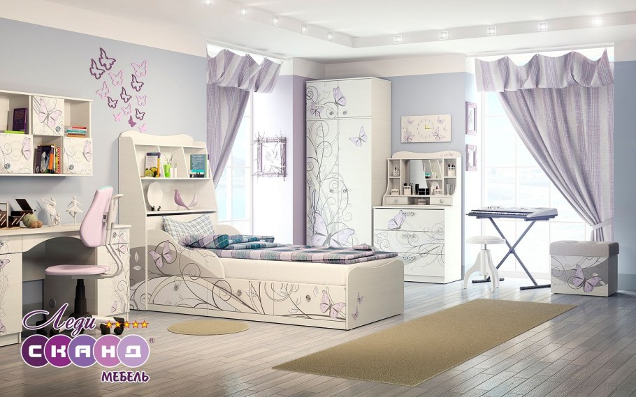 Кровать леди Сканд