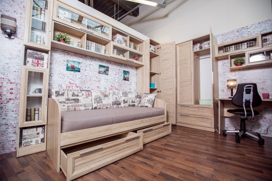 Кровать Шервуд Сканд мебель