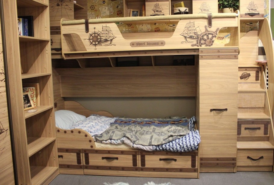 Кровать двухъярусная Сканд регата 6-1