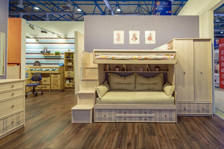 Кровать-чердак Сканд регата-4