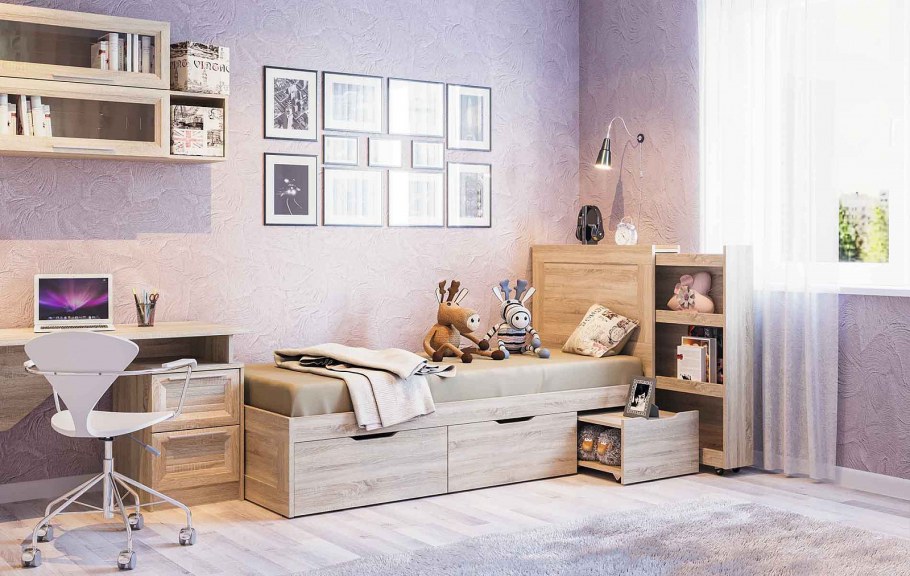 Кровати Сканд Шервуд -4с