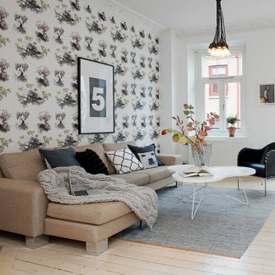 Обои в скандинавском стиле