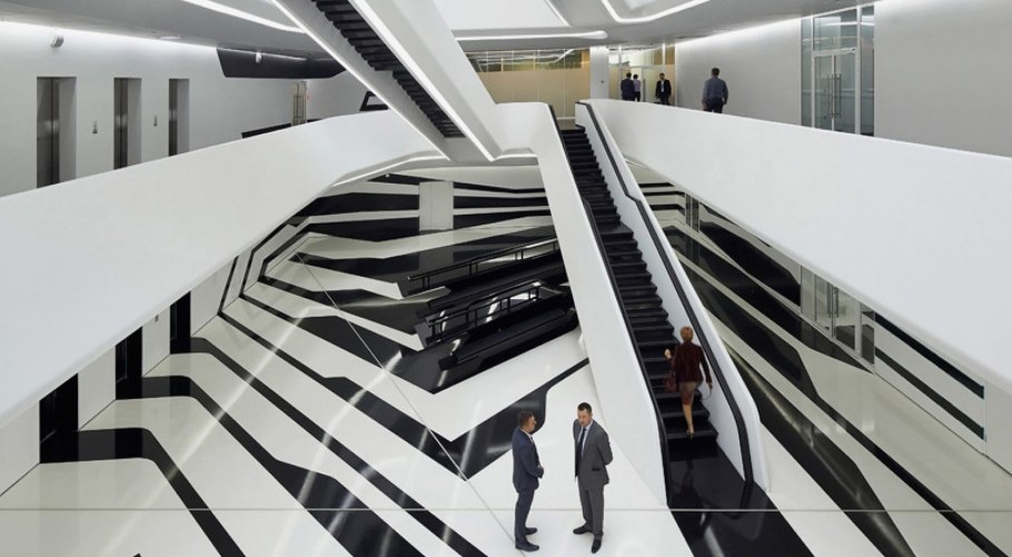 Атриум внутри здания