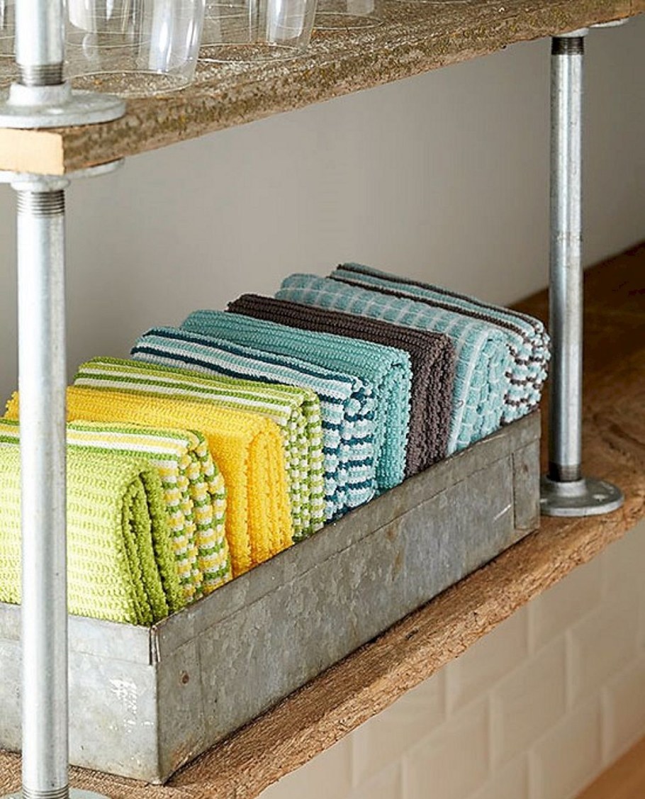 Хранение кухонных полотенец