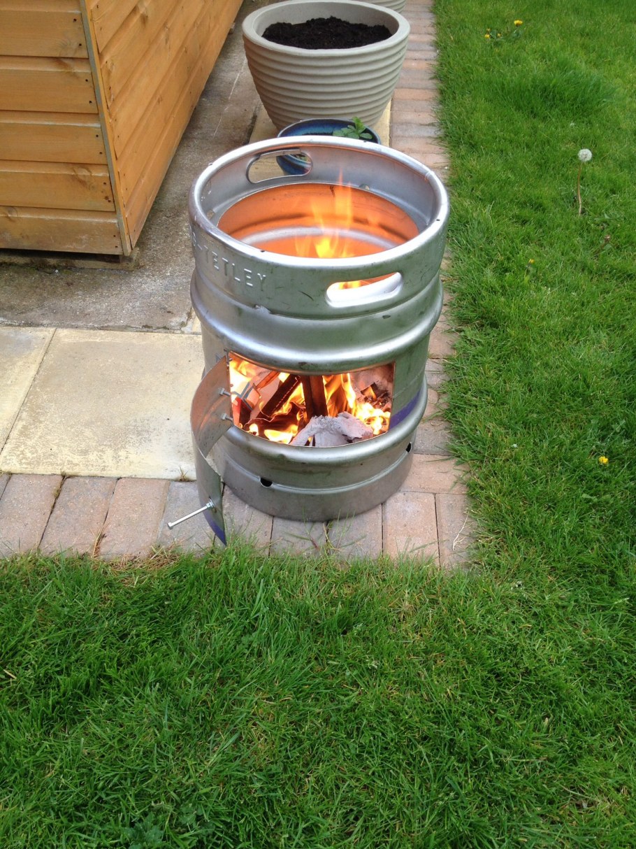 Жаровня из колесных дисков