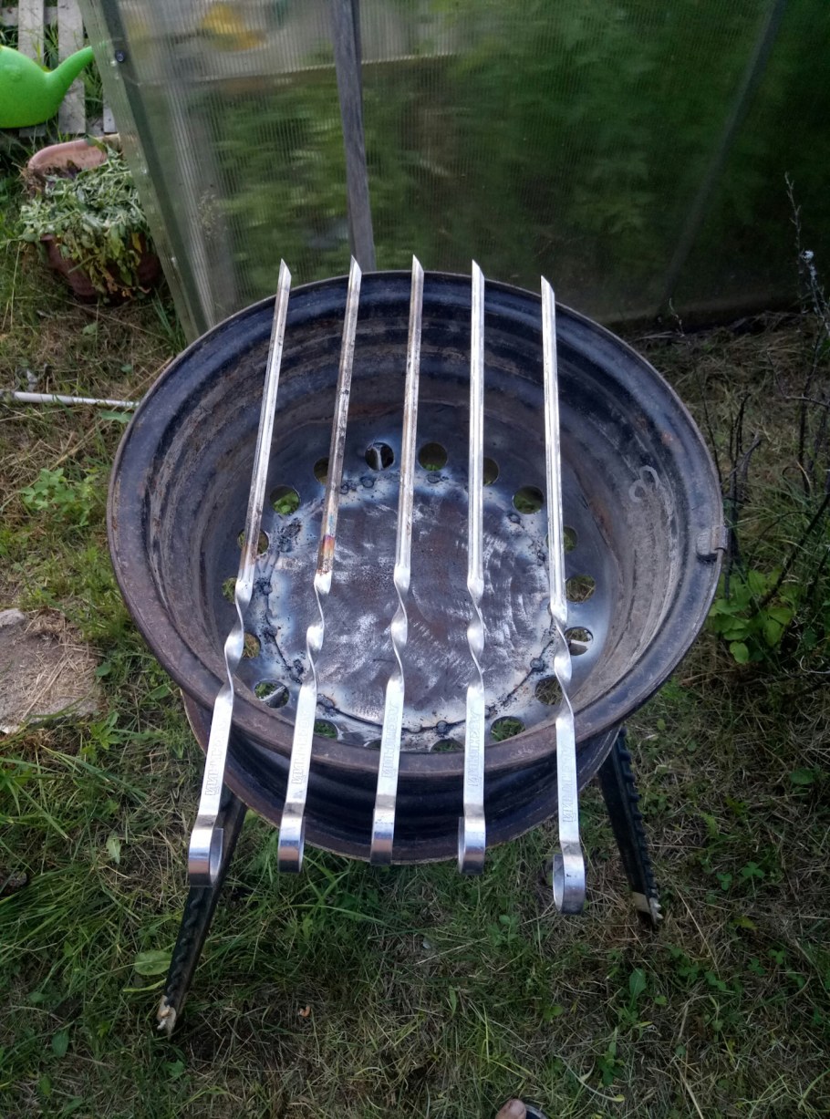 Переносная чаша для костра